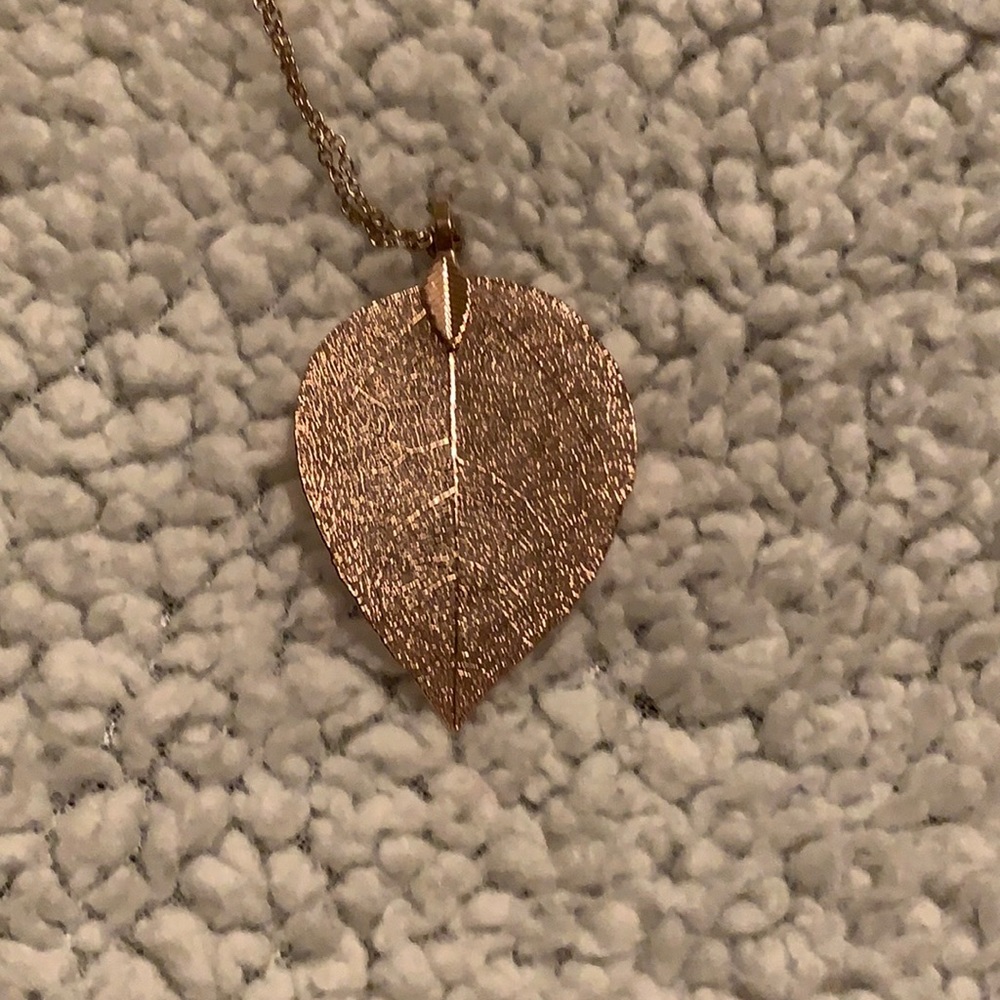 Paparazzi Rose Gold Leaf/Earrings